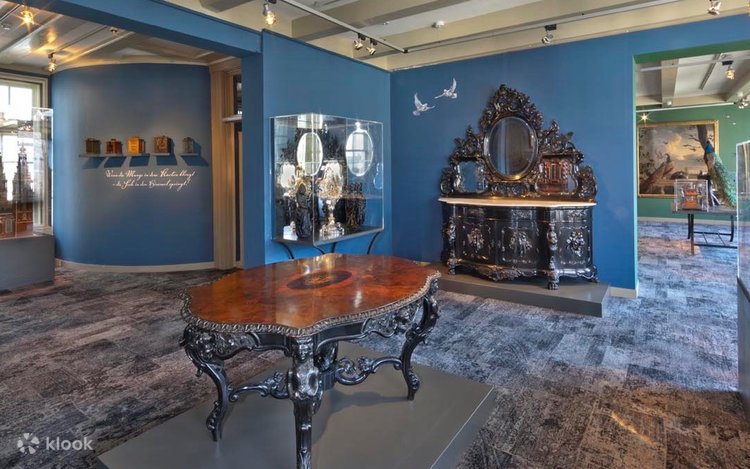 Interior of the Cromhouthuis in Amsterdam