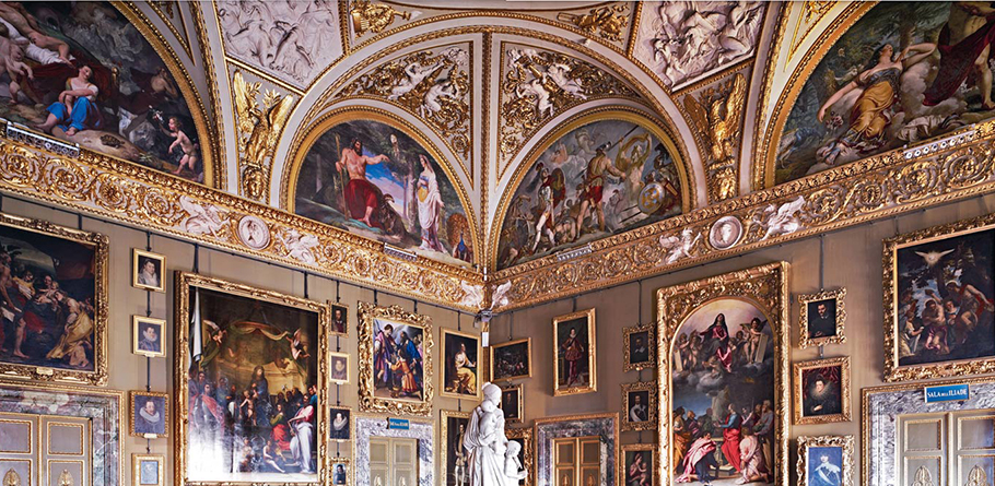 Renaissance art masterpieces in the Uffizi Gallery